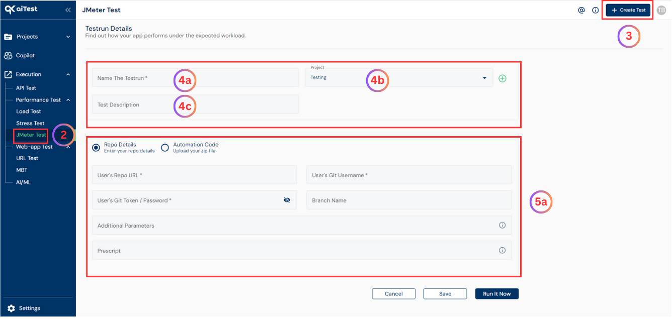 Create JMeter Test